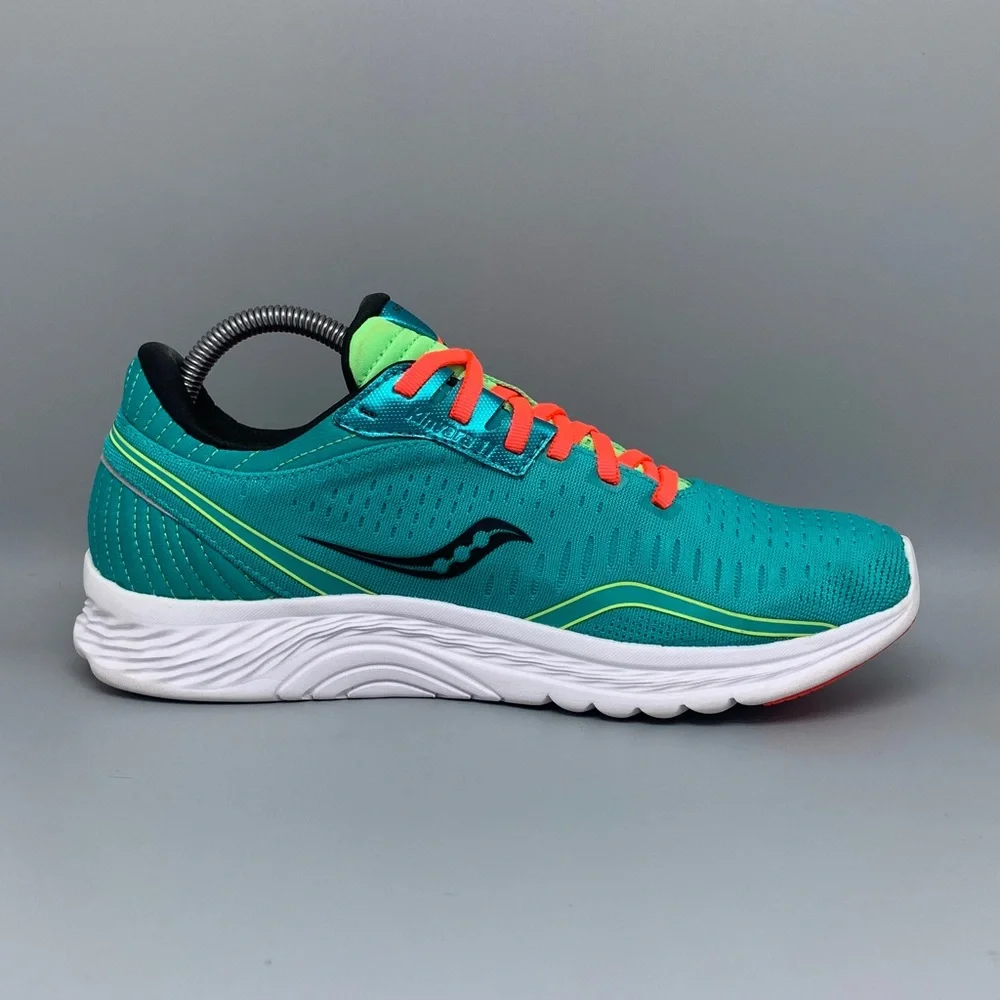 Saucony Kinvara 11 Teal Orange  Running Shoes‎ S20551-10 Men’s Sz 8 Women's 9.5